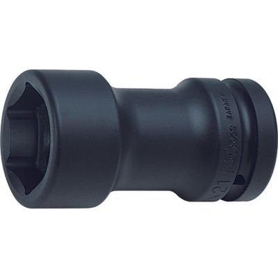 KKN18316A-1-1-2X13-16 image(0) - Ko-ken USA 18316A-1.1/2X13/16 1 Sq. Dr. Rear Wheel Nut Socket 1.1/2 x 13/16 Hex x Square Length 108mm