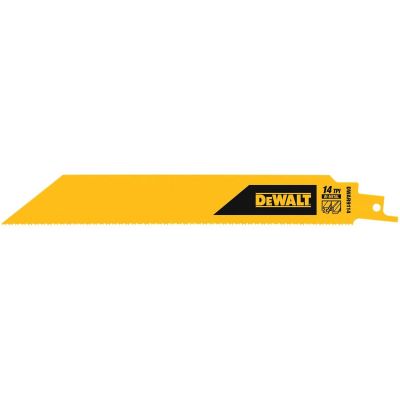DWTDWAR9114-15 image(0) - DEWALT 9 In Bi-Metal Reciprocating Saw Blade 14 TPI (15 Pack)