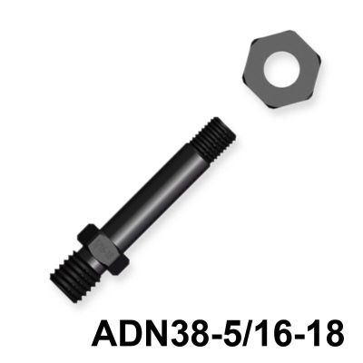 ASTADN38-5-16-18 image(0) - Astro Pneumatic 5/16-18 Mandrel and Nose Piece for ADN38