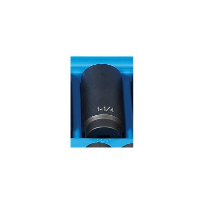 GRE2140D image(0) - Grey Pneumatic 1/2" Drive x 1-1/4" Deep - 12 Point Socket