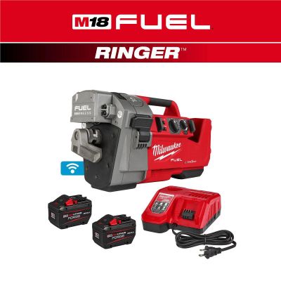 MLW2928-22 image(0) - Milwaukee Tool M18 FUEL RINGER Roll Groover for 2 - 6 Inch Sch 10-40