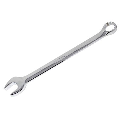 KTI41332 image(0) - K Tool International Wrench 1 Inch Combination Hi Polish 12 Point 15 Degree