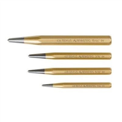 KNP9R430004 image(0) - KNIPEX 4 Pc Center Punch Set