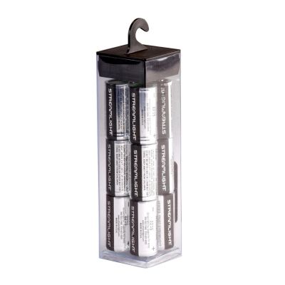 STL85177 image(0) - Streamlight CR123A Lithium Batteries - 12pk - Silver