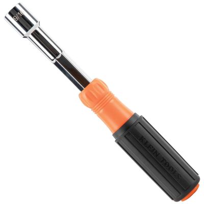 KLE654916 image(0) - Klein Tools Color-Coded Hollow-Shaft Heavy-Duty Nut Driver, 9/16-Inch