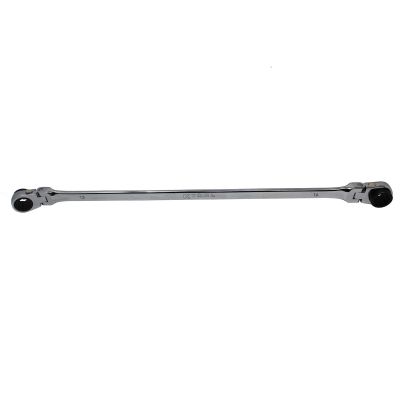 KTIXDDB12X14 image(0) - K Tool International Wrench 12mm x 14mm Metric Ratcheting Reversible Double Box Universal Spline 90 Tooth