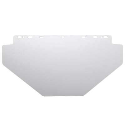 SRW29098 image(0) - Jackson Safety Replacement Windows for F20 Polycarbonate Face Shields - Clear - 10" x 20" x .040" - K Shaped - Unbound
