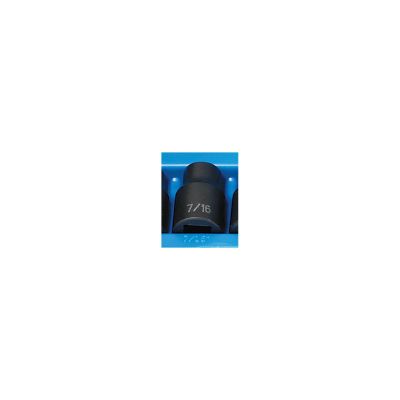 GRE2114R image(0) - Grey Pneumatic 1/2" Drive x 7/16" Standard - 12 Point Socket