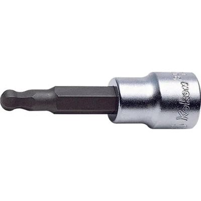 KKN3011M-62-5 image(0) - Ko-ken USA 3011M.62-5 3/8 Square Drive Bit Socket 5 mm BallPoint Hex Length 62 mm