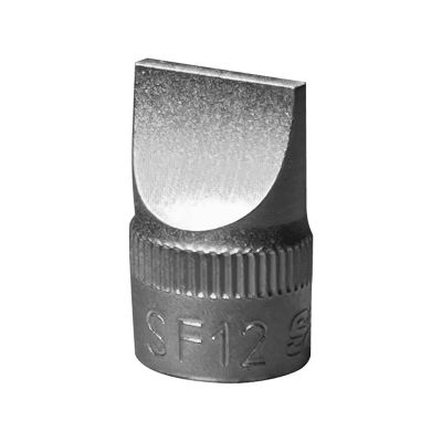 VIMSF12 image(0) - VIM Tools Stubby Flat Tip Driver 12 mm X 2M Blade, 1/4 Inch Square Drive