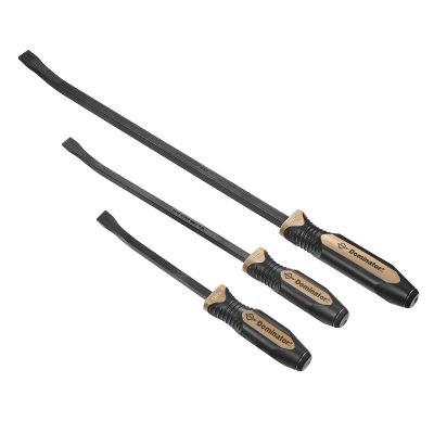 MAY14071FDE image(0) - Mayhew Tools Mayhew Tools 3 PC Dominator Curved Pry Bar Set FDE