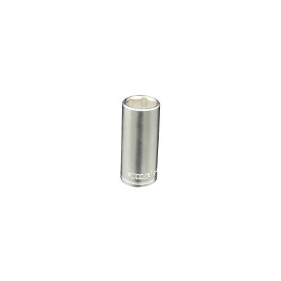 VIMSMS408 image(0) - VIM Tools 8 mm 6 Point 1/4 Inch Drive Socket - Satin Finish