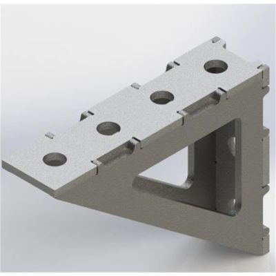 BLI1232672 image(0) - Baileigh WJT-AB762UW-16 7.75X6X2 Angle Block 16MM Holes