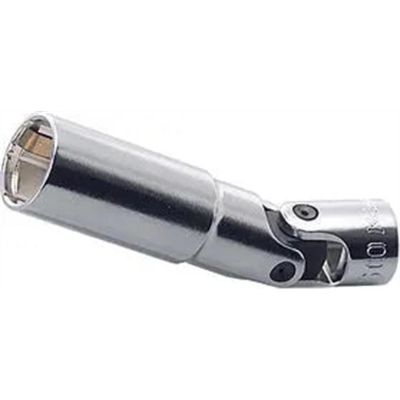 KKN4340C-20-8 image(0) - Ko-ken USA 4340C-20.8 1/2 Square Drive Universal 6 Point Clip Type Spark Plug Socket 20.8 mm