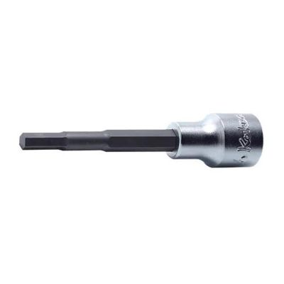 KKN4010M-100-10 image(0) - Ko-ken USA 4010M.100-10 1/2 Square Drive Bit Socket 10 mm Hex Length 100 mm