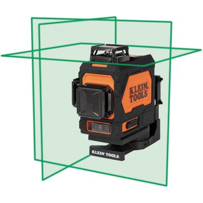 KLE93PLL image(0) - Klein Tools Rechargeable Self Leveling Green Planar Laser Level with Hard Carrying Case