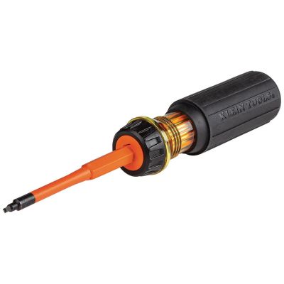 KLE32288 image(0) - Klein Tools 8-in-1 Insulated Interchangeable Screwdriver Set