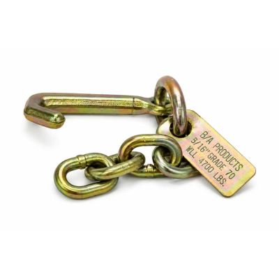 MOC6317 image(0) - Mo-Clamp -inchJ-inch Hook w/ 3/8-inch Chain