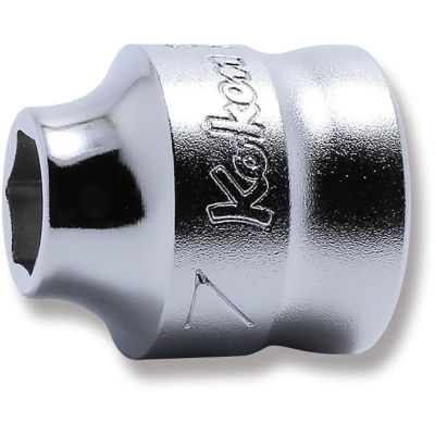 KKN3400MZ-7 image(0) - Ko-ken USA 3/8 Sq. Dr. 6-Point Z-Series Metric Chrome Socket in 7mm