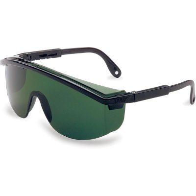 UVXS1111 image(0) - Uvex Astrospec 3000 Black Safety Glasses With Shade 3.0 Anti-Scratch/Hard Coat/Infra-Dura Lens - S1111