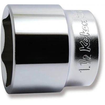 KKN4400A-1-1-2 image(0) - Ko-ken USA 4400A-1.1/2 1/2 Square Drive Socket 1.1/2 6 Point Length 47 mm