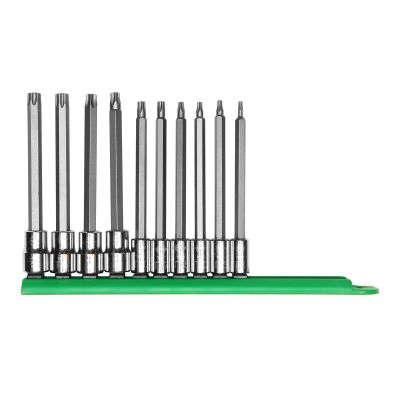MAY16032 image(0) - Mayhew Mayhew 10 PC Medium Torx&reg; Insert Socket Bit Set