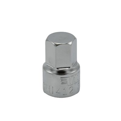 VIMSHI412 image(0) - VIM Tools 3/8 Inch Hex One Piece Drive Bit, 1/4 Inch Square Drive