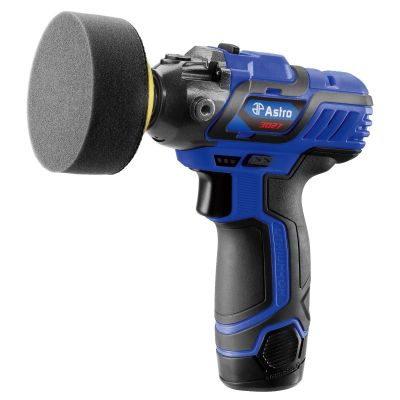 AST3027 image(0) - Astro Pneumatic 12V 3"Mini Cordless Pistol Polisher w/ 2 Batteries