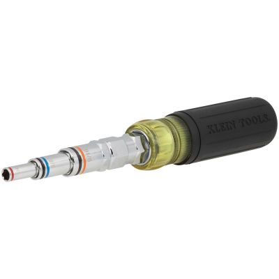 KLE328091 image(0) - Klein Tools 9-in-1 Pass Through Multi-Nut Driver