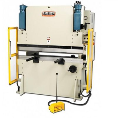 BLI1000803 image(0) - Baileigh BP-3360NC - 220V 3 Phase 33 Ton Hydraulic Press Brake. Distance Between Housings is 49"