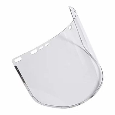 SRW28962 image(0) - Jackson Safety Replacement Windows for F10 PETG Face Shields - Clear - 9" x 15.5" x .040" - D Shape - Bound
