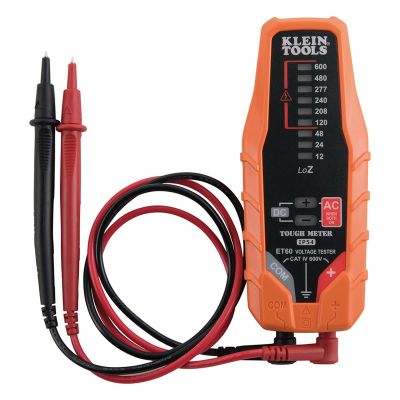 KLEET60 image(0) - Klein Tools Electronic AC/DC Voltage Tester, 12 to 600V