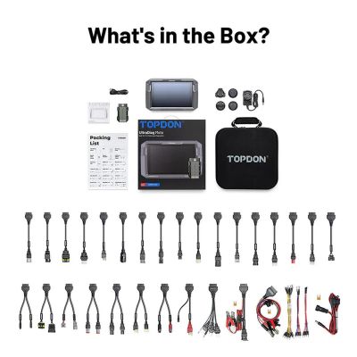 TOPUDMOTO image(0) - Topdon  UDMOTO -0 8-inch Wireless Motorcycle Diagnostic Tool