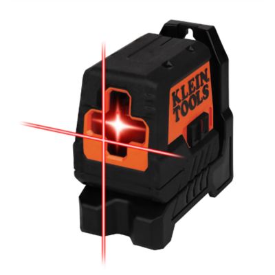 KLE93MCLS image(0) - Klein Tools Red Compact Cross-Line Self-Leveling Laser Level, 35-Foot