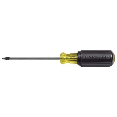 KLE19542 image(0) - Klein Tools T15 TORX&reg; Screwdriver, Round Shank, Cushion-Grip&trade;