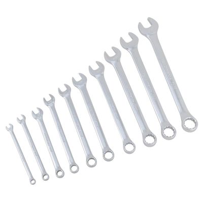 WLMW30202 image(0) - Wilmar Corp. / Performance Tool 10 Piece SAE Polished Wrench Set