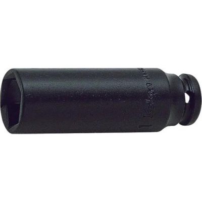 KKN12365M-12 image(0) - Ko-ken USA 12365M-12 1/4 Square Drive Socket 12 mm Pathfinder Length 48 mm