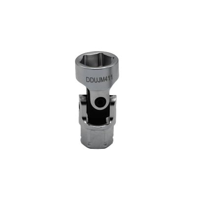 VIMDDSUJM411 image(0) - VIM Tools 11 mm 6 Point Dual Drive Stubby UJ Metric Socket - 1/4 Inch X 11 mm Drive