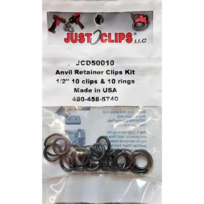 JSCJCD50010 image(0) - Just Clips 10-PK 1/2-inch clip O-Ring Kit