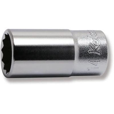 KKN3305X-14 image(0) - Ko-ken USA 3305X-14 3/8 Square Drive Socket 14 mm 12 Point Length 40 mm