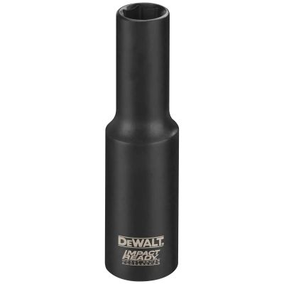 DWTDW22922 image(0) - DEWALT 7/8-Inch Impact Ready Deep Socket For 1/2-Inch Drive,Dark Grey