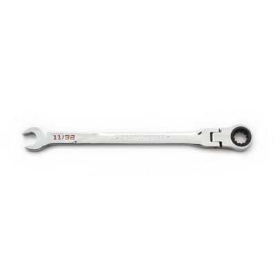KDT86235 image(0) - GEARWRENCH 11/32 Inch 120XP Universal Spline XL Flex Head Ratcheting Combination Wrench