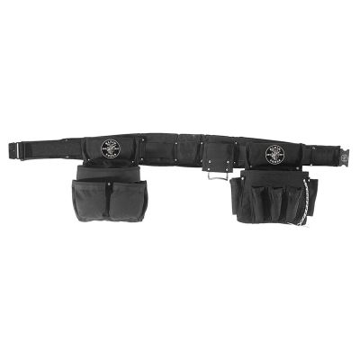 KLE5710L image(0) - Klein Tools Electrician's Padded Tool Belt/Pouch Combo, 27-Pocket, 4-Piece, L