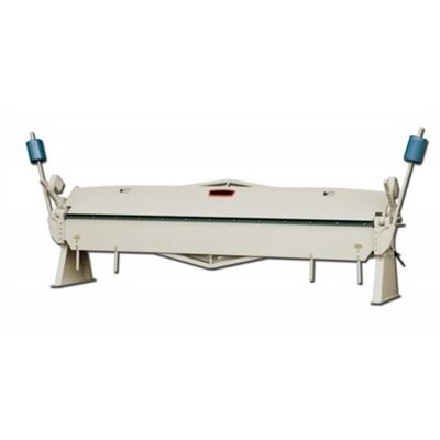 BLI1004641 image(0) - Baileigh HB-14418 - Heavy Duty Manually Operated Hand (Straight) Brake, 12' Length, 18 Gauge Mild Steel Capacity