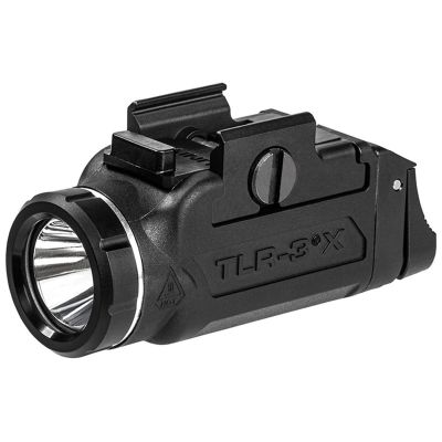 STL59104 image(0) - Streamlight TLR-3X (SIG SAUER P365/XL Closed Rail Systems) - Includes Mounting Kit with Key, Multi-Tool and (1) CR123A Lithium Battery - Black