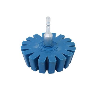 CTA8063 image(0) - CTA Tools Conical Gear Eraser Wheel w/ Quick-Connect Arbor Adapter