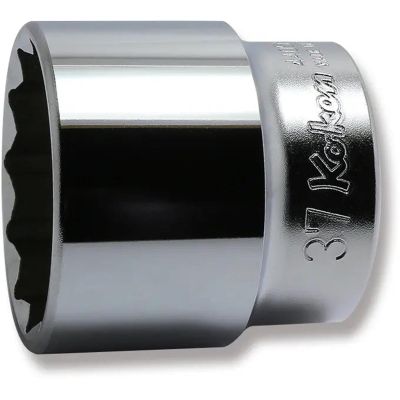 KKN4405M-37 image(0) - Ko-ken USA 4405M-37 1/2 Square Drive Socket 37 mm 12 Point Length 47 mm