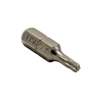 VIMVI108T15B image(0) - VIM Tools T15 Ball TORX Bit X 1/4 Inch Hex Drive X 1 Inch Long