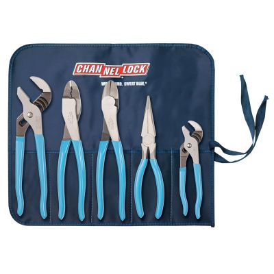 CHATOOLROLL-52 image(0) - Channellock 5 Piece Tool Roll