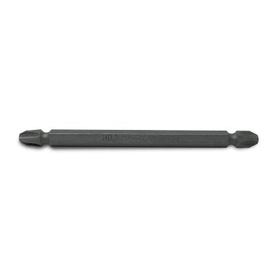 KKN123PG-100-39 image(0) - Ko-ken USA 123PG.100-3(9) 1/4 Hex Drive Double Ended Bit PH3 Length 100 mm Magnetized